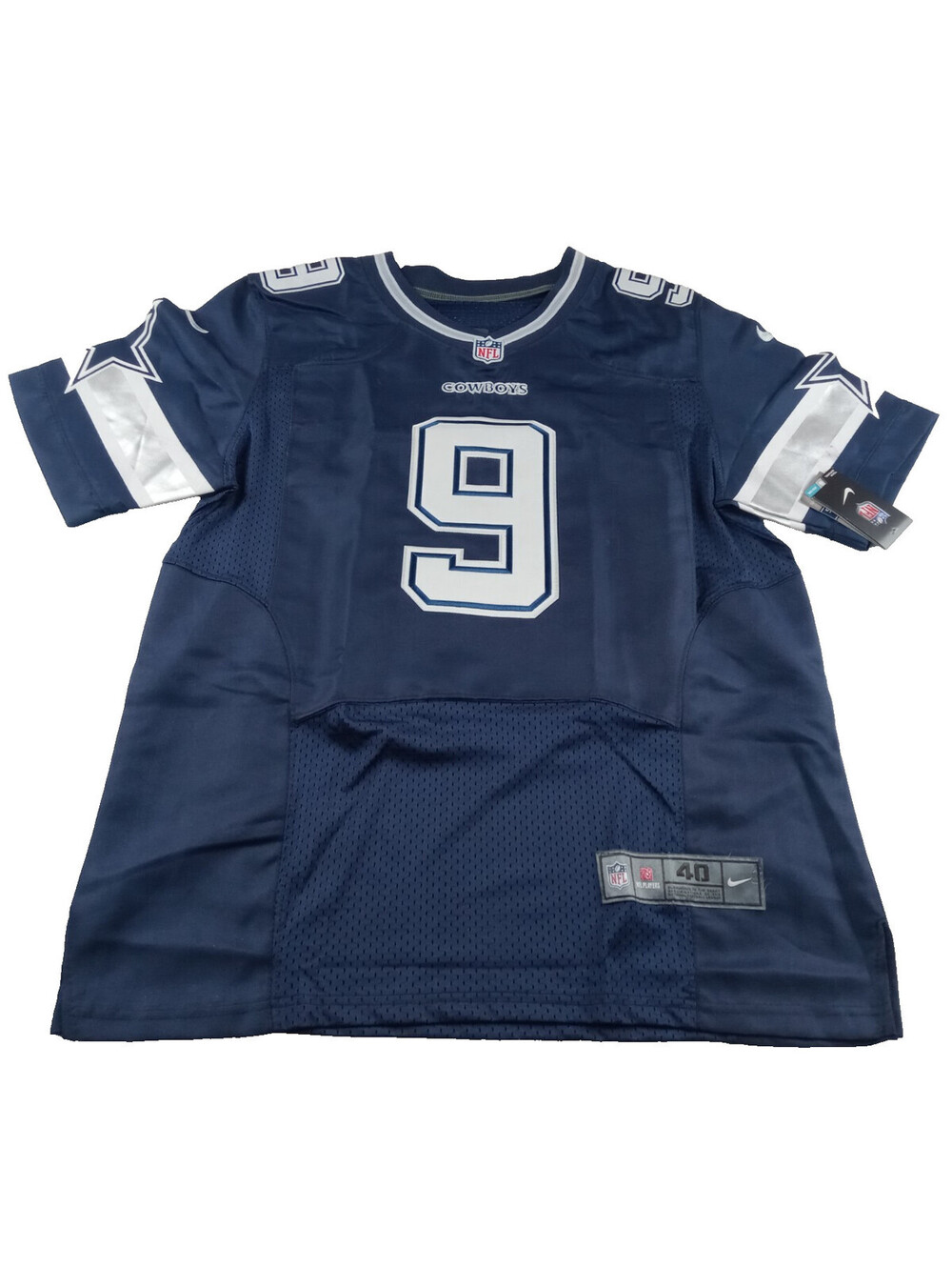 Nike Dallas Cowboys Tony Romo Jersey Mens 40 Medium Navy Blue NFL On Field M